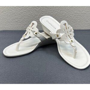 Charter Club Women’s Penelopee Wedge Slide Sandals‎ Size 8.5 NWOT